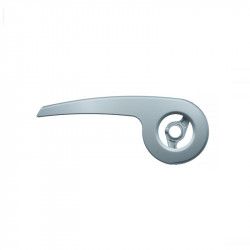 Silver steel casing for single crankset 42 teeth  - 1