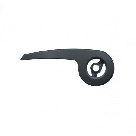 Black steel casing for single crankset 42 teeth