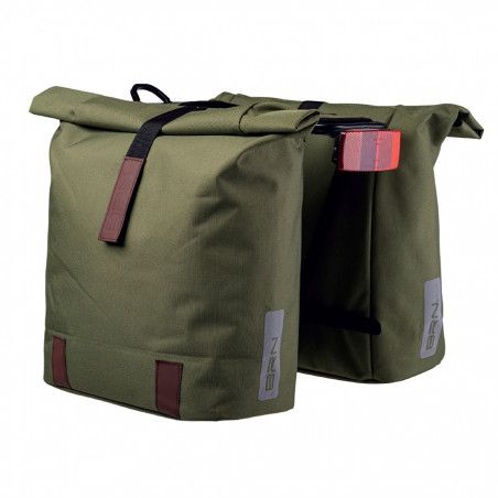 Rear bike bags BRN Montecarlo green BRN - 1