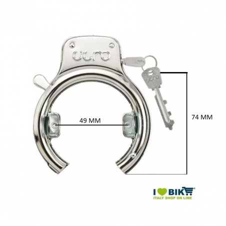Swan Sport Chrome Padlock Cigno - 1