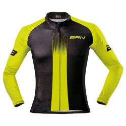 GIUBBINO BICI INVERNALE UOMO BRN Giallo-Nero BRN - 1