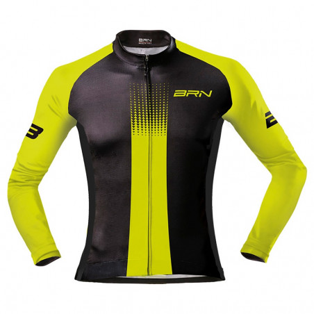 GIUBBINO BICI INVERNALE UOMO BRN Giallo-Nero BRN - 1