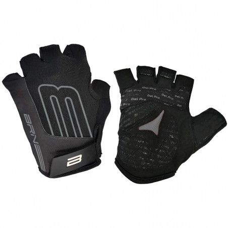 BRN GLOVES GEL PRO BEND BLACK-GREY BRN - 1