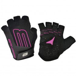 BRN GLOVES GEL PRO BEND BLACK-FUXIA FLUO BRN - 1