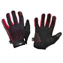 GUANTI BRN GEL PRO TOUCH BEND NERO - ROSSO BRN - 1