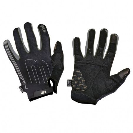 GUANTI BRN GEL PRO TOUCH BEND NERO - GRIGIO BRN - 1
