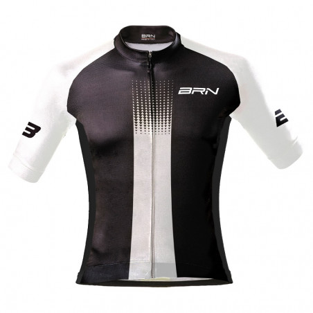 Maglia BRN Manica Corta Uomo nera/bianca BRN - 2