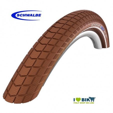 Schwalbe Little Big Ben Performance Line Brown/Reflex Tyre BIKE PARTS - 1