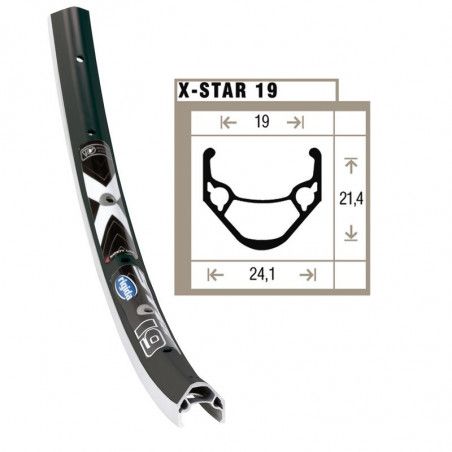 Aluminium wheel X-Star 19 Diameter 20  - 1