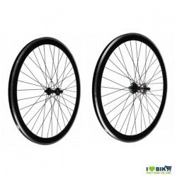 Wheels Fixed 28 36 spokes Hubs with balls colour black Matt RMS - 2