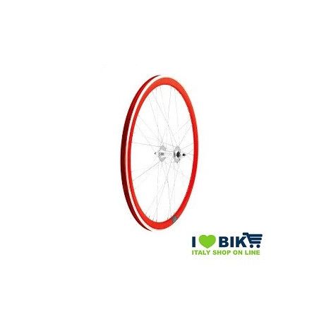 Wheels Fixed 28 36 spokes Hubs with spheres colour Red RMS - 1