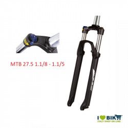 Forcella 27.5 Mtb Zoom Vaxa 30 Head-Set 1.1/8 - 1.1/5 con Lock-out  - 1