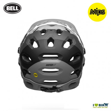 BELL SUPER 3R WHITE/BLACK MIPS BELL - 4