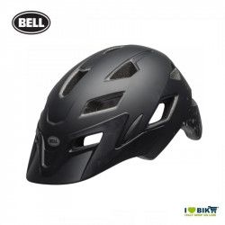 CASCO BELL SIDETRACK FRAGMENT MATTE BLACK/SILVER  - 1 2
