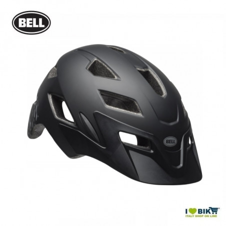 BELL SIDETRACK HELMET FRAGMENT MATTE BLACK/SILVER  - 3