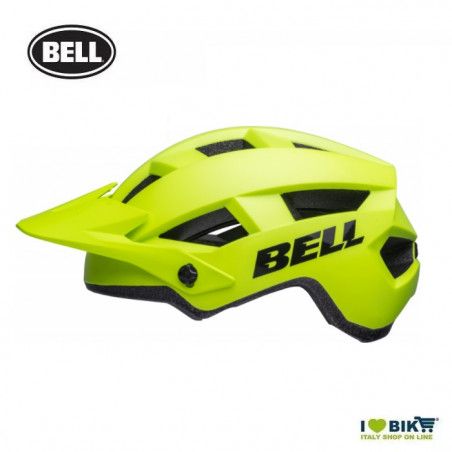 BELL SPARK 2 MATTE HI-VIZ- YELLOW  - 1