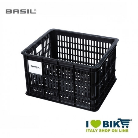 Cesto Basil Crate Nero Anteriore/Posteriore 29 Ltr Tg M BIKE PARTS - 1
