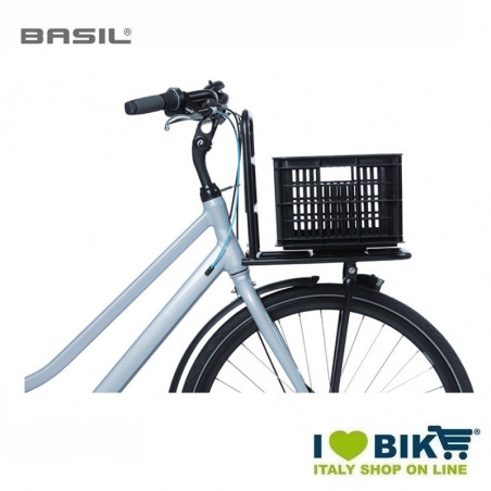 Cesto Basil Crate Nero Anteriore/Posteriore 17,5 Ltr Tg S BIKE PARTS - 4