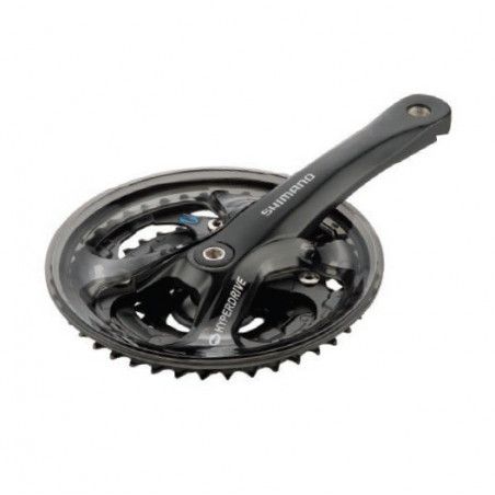 Crankset 8-Speed Black FC-M311 42/32/22D 170mm Shimano - 1
