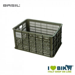 Basil Crate Moss Green Front/Rear 40 Ltr Tg L BIKE PARTS - 1