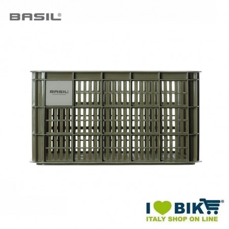 Cesto Basil Crate Verde Muschio Anteriore/Posteriore 40 Ltr Tg L BIKE PARTS - 2