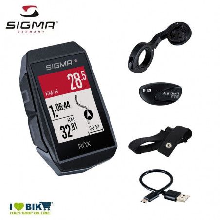 Ciclocomputer Sigma Rox 11.1 GPS nero + sensore velocità Sigma - 4