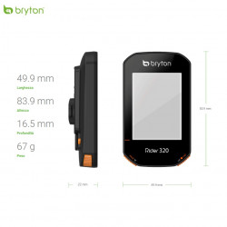 Bryton Rider 320 E Gps Cyclocomputer  - 1 2