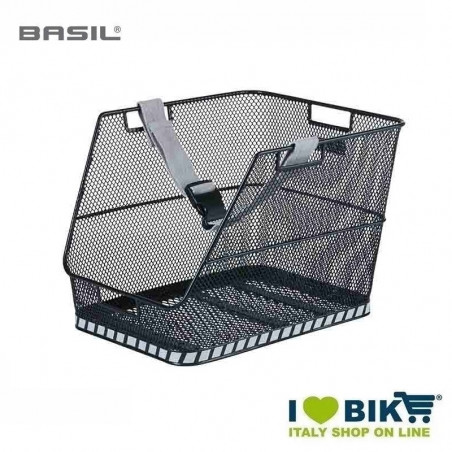 Basil Class Rear Basket For Backpack BRN - 1