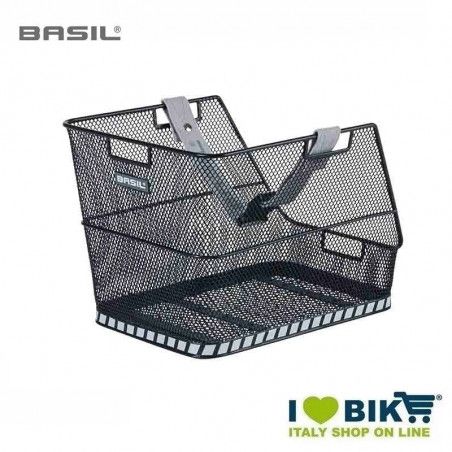Basil Class Rear Basket For Backpack BRN - 3