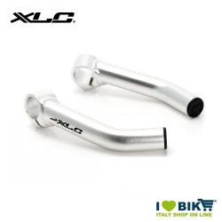 Paio appendici manubrio Mtb Trekking Argento opaco  - 1