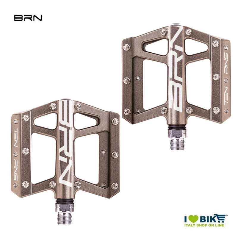 Couple pedals BRN Kite titanium aluminum BRN - 1