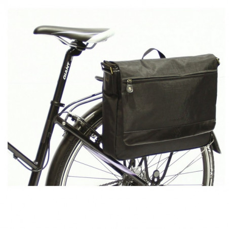 HAPO-G MESSENGER bag, luggage rack, 9.5L, black Hapo-G - 2