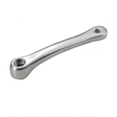 Crank polished aluminum silver 170 mm  - 1