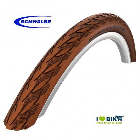 700x37 SCHWALBE DELTA CRUISER PLUS ACTIVE LINE TUBE BROWN BIKE PARTS - 1