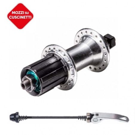 Mozzo Posteriore BRN a Cassetta 36 Fori 8/10 V Silver Shimano - 1