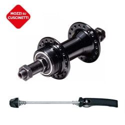 Mozzo Posteriore BRN 36 Fori a Filetto 7/8 Nero Shimano - 1