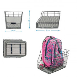 BRN Cargo basket black Large BRN - 1 2