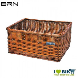 Rectangular natural wicker brat basket  - 1