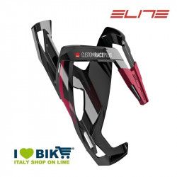 Bottle cage Elite Custom Race Plus Glossy black / amaranth Elite - 1
