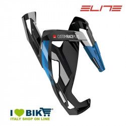 Bottle cage Elite Custom Race Plus Glossy black/blue Elite - 1