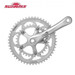 Sunrace R80 30/42/52 triple crankset compatible with crankcase (right + left)  - 1