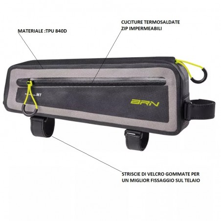 NOMAD BAG ON UPPER FRAME M GREY BRN - 2