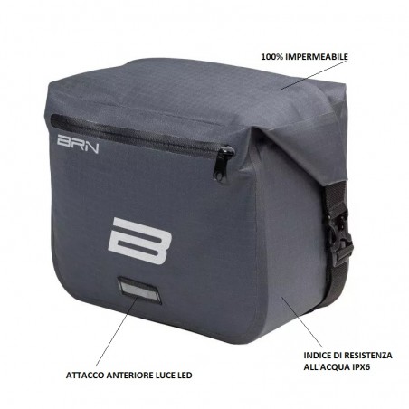 BRN BIKE TRAVEL HANDLEBAR BAG  - 4