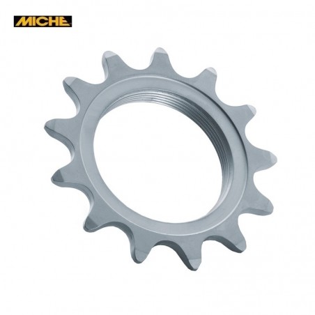 Miche sprocket for Pista hub matt chrome-plated various sizes  - 1