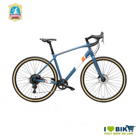 GRAVEL VANIR X1BLUE MATT/ORANGE Adriatica Cicli - 1