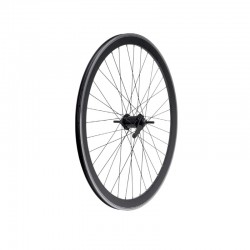 Rear wheel 28 black aluminum hub contropedale (circle 43...