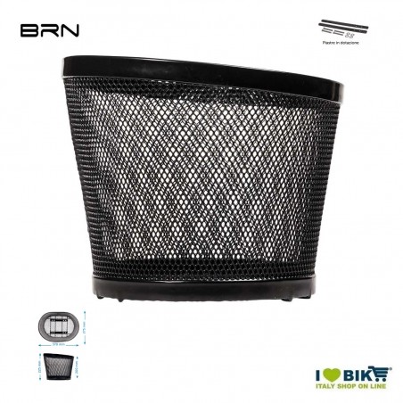 Front BRN interlocked steel basket BONIN - 2