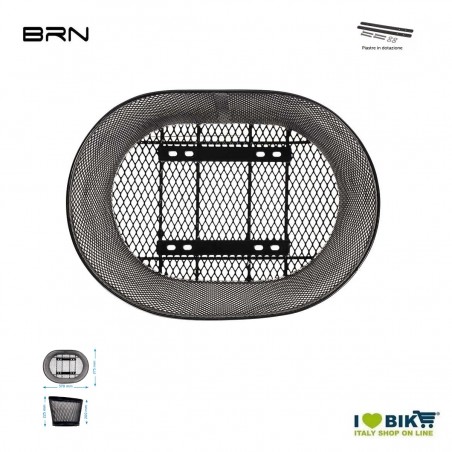 Front BRN interlocked steel basket BONIN - 3