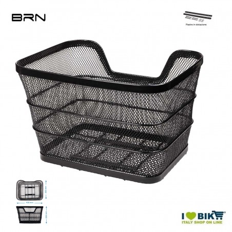 Front/Rear Basket BRN interlaced Reinforced Steel BONIN - 1