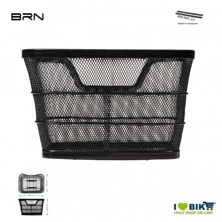 Front/Rear Basket BRN interlaced Reinforced Steel BONIN - 2